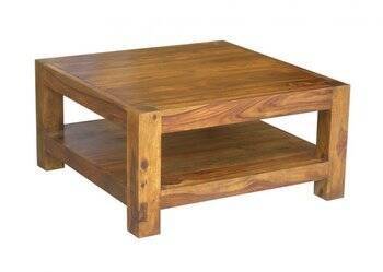 Drewniany stolik kawowy z półką VR-15-50P
