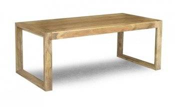 Duży, drewniany stół w stylu loftowym ML-17-MN
