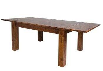 Rozkładany stół drewniany w stylu kolonialnym MOD-TABLE-160E-50P